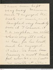Nachlass Franz Steindachner, Brief von Ethel A. Hopper an Franz Steindachner (02.02.1908), Inv.Nr. 237.08, Seite 3